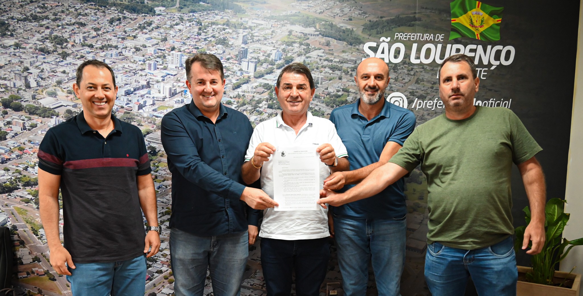 Vereadores anunciam recursos para obras em São Lourenço