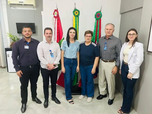 Coronel Freitas – Reunião com a Direção do Hospital Nossa Senhora da Saúde