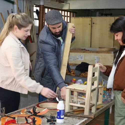 Nucleovet visita Verde Vida e acompanha projetos sociais em Chapecó