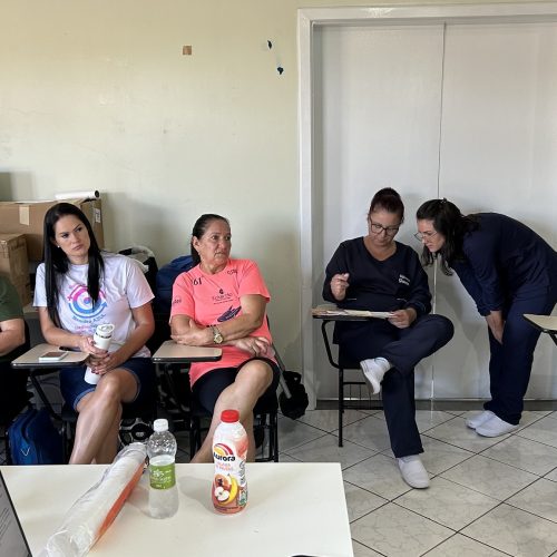 Gestantes recebem orientação sobre hipertensão e diabete