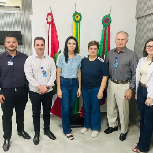 Coronel Freitas – Reunião com a Direção do Hospital Nossa Senhora da Saúde