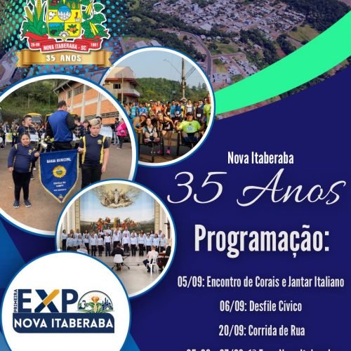 35 anos de Nova Itaberaba – SC