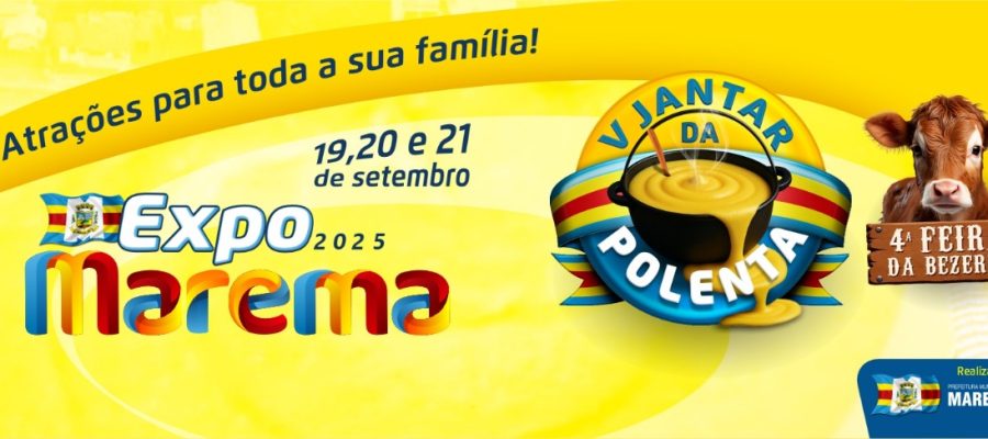 Expo Marema acontece de 19 a 21 de setembro